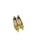 Stuart Weitzman 100% Satin Green Heels Size 8 1/2 - photo 1