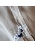T Tahari 100% Polyester Print Tan White Short Sleeve Blouse Size S - photo 5