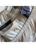 T Tahari 100% Polyester Print Tan White Short Sleeve Blouse Size S - photo 7