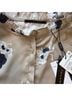 T Tahari 100% Polyester Print Tan White Short Sleeve Blouse Size S - photo 10