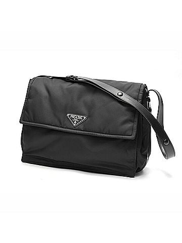 Prada Prada PRADA Re-Nylon Large Padded Shoulder Bag 1BD256 Nylon Leather Black (view 1)