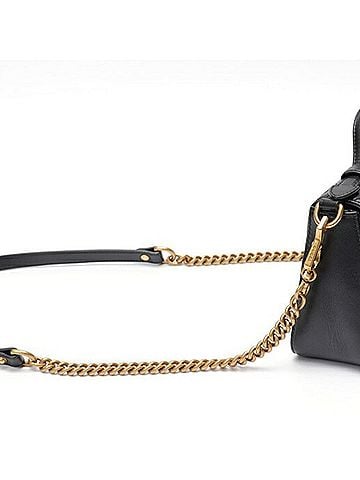 Gucci Gucci GG Marmont Mini Chain Shoulder Bag 547260 Leather Black (view 2)