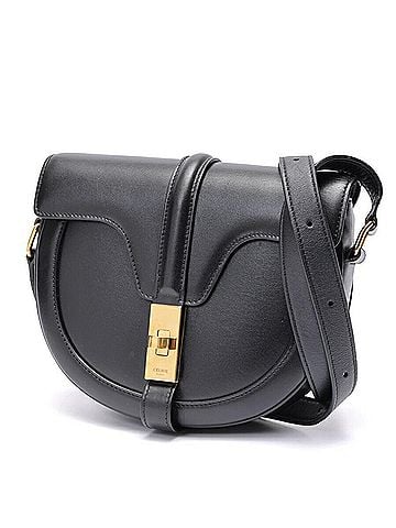 Céline Celine CELINE 16 Seize Besace Small Shoulder Bag 18801 Leather Black (view 1)