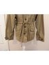 Vanessa Bruno 100% Cotton Solid Tan Jacket Size XS - photo 5