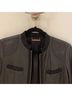 Diane von Furstenberg 100% Leather Black Leather Jacket Size 6 - photo 5