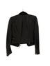 Diane von Furstenberg 100% Leather Black Leather Jacket Size 6 - photo 2