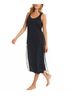 Red Carter Solid Black Tie Side Maxi Cover Up Size XS - photo 1