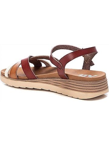XTI Women's Low Wedge Strappy Sandals (view 2)