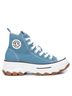 XTI Blue Women's Canvas Ankle Boots Size 6 - photo 1
