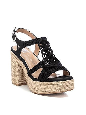 XTI Women's Heeled Jute Sandals (view 2)