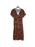 Target 100% Rayon Floral Multi Color Cocktail Dress Size S - photo 1