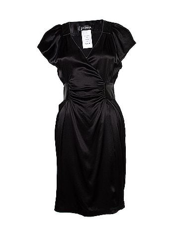 Jitrois Jitrois, silk dress in black (view 1)