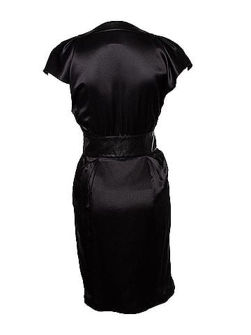Jitrois Jitrois, silk dress in black (view 2)