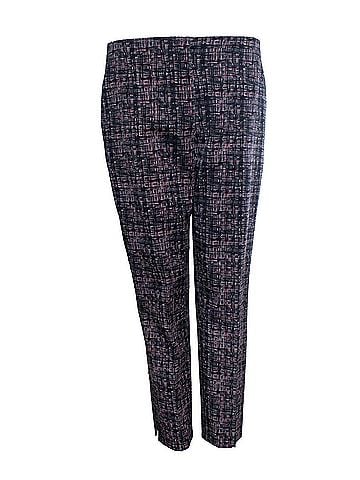 Prada Prada, green and pink graphic printed pantalon (view 1)