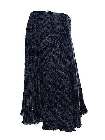Prada Prada, knitted skirt in blue (view 2)