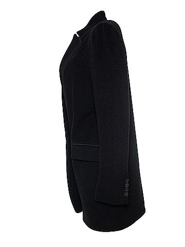 Stella McCartney Stella Mccartney, cashmere wool coat in black (view 2)