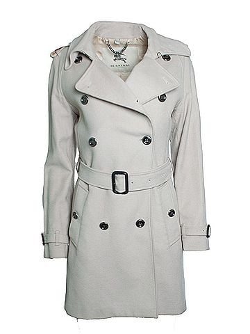 Burberry Burberry, Beige trenchcoat in wool (view 1)