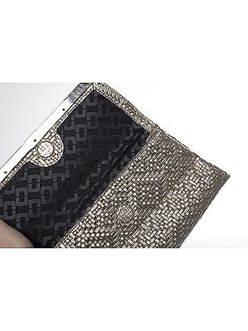 Diane von Furstenberg Diane Von Furstenberg, gold woven clutch (view 2)
