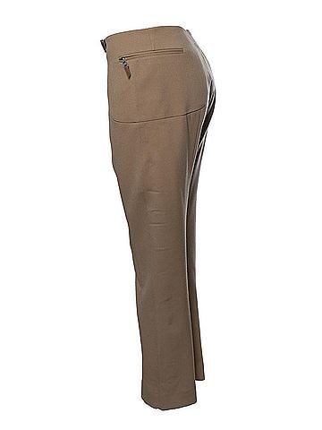 Prada Prada, brown pantalon with leather velcro closure (view 2)