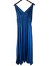 Maje 100% Viscose Blue Cocktail Dress Size M - photo 2