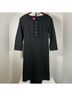 Talbots Black White Gold Cocktail Dress Size 2 - photo 6
