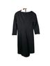 Talbots Black White Gold Cocktail Dress Size 2 - photo 2