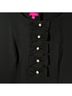 Talbots Black White Gold Cocktail Dress Size 2 - photo 7