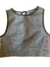 Betsey Johnson Gray Sleeveless Top Size M - photo 2