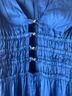 Maje 100% Viscose Blue Cocktail Dress Size M - photo 5