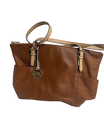 Michael Kors Leather Tote (view 1)