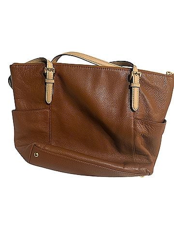 Michael Kors Leather Tote (view 2)