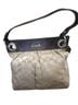 Coach coach signature Jacquard shoulder bag with leather trim Leather Shoulder Bag - photo 1