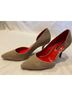 Charles Jourdan 100% Suede Brown Heels Size 7 - photo 3