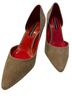 Charles Jourdan 100% Suede Brown Heels Size 7 - photo 2