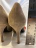 Charles Jourdan 100% Suede Brown Heels Size 7 - photo 5