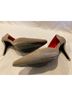 Charles Jourdan 100% Suede Brown Heels Size 7 - photo 4