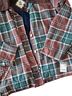 Free People 100% Cotton 100% Polyester Plaid Green Brown Jacket Size M - photo 2