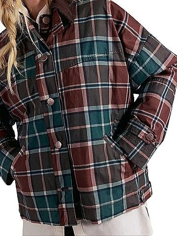 Free People We The Free Cori Wax Printed Jacket Jacket (view 1)