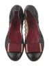 Bally 100% Leather Black Flats Size 7 - photo 5