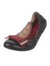 Bally 100% Leather Black Flats Size 7 - photo 3