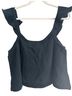 Marine Layer 100% Cotton Black Sleeveless Top Size S - photo 2