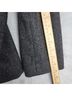 J.Crew 78% Wool 20% Nylon 2% Other 100% Acetate Solid Gray Coat Size M - photo 6