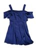 ASOS 100% Polyester 100% Polyester 100% Polyester 100% Polyester Solid Blue Cocktail Dress Size 12 - photo 2