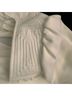 Trina Turk 100% Polyester Solid White Ivory Long Sleeve Blouse Size S - photo 5