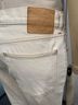 B Sides 100% Cotton White Jeans Size 28 waist - photo 4