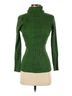 Questions Green Turtleneck Sweater Size S - photo 1