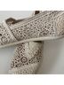 TOMS 100% Other Floral Ivory Flats Size 6 1/2 - photo 10