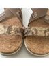 Adrienne Vittadini 100% Other Snake Print Brown Sandals Size 9 - photo 8