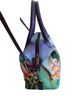 Anuschka 100% Leather Tropical Multi Color Blue Leather Satchel One size - photo 5