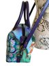 Anuschka 100% Leather Tropical Multi Color Blue Leather Satchel One size - photo 3